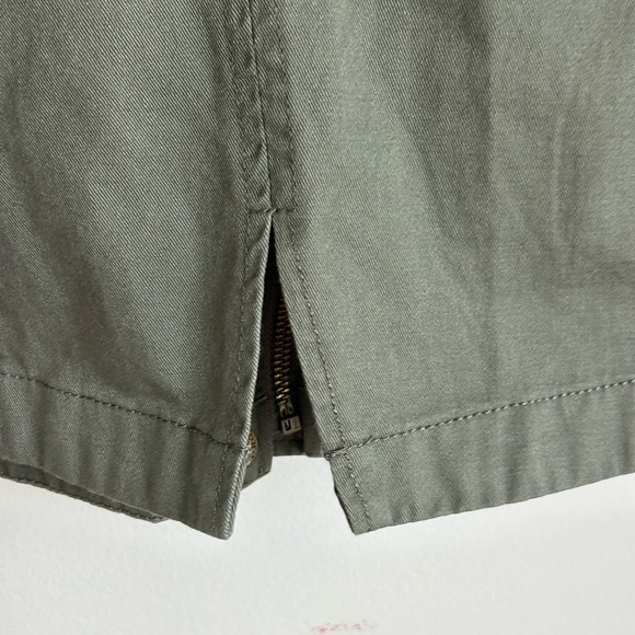 NEW Army Green Floral Embroidered Utility Jacket Style & Co - Picture 5 of 7